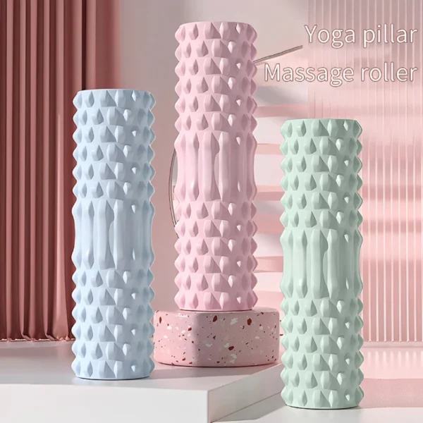 30CM Yoga Column Foam Axis Massage Roller Muscle Back Massagethe Grid Training Set Shipping Gym Myofascial Release For Roll