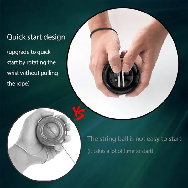 Fitness Equipment Sport Gym Powerball Gyro Ball Workout Equipments Exercise Power Portable Body Building Sports Entertainment - Image 5